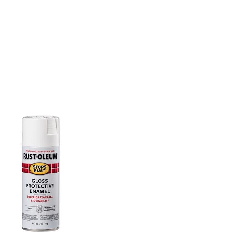 Rust-Oleum Spray Paint, Gloss White 12oz