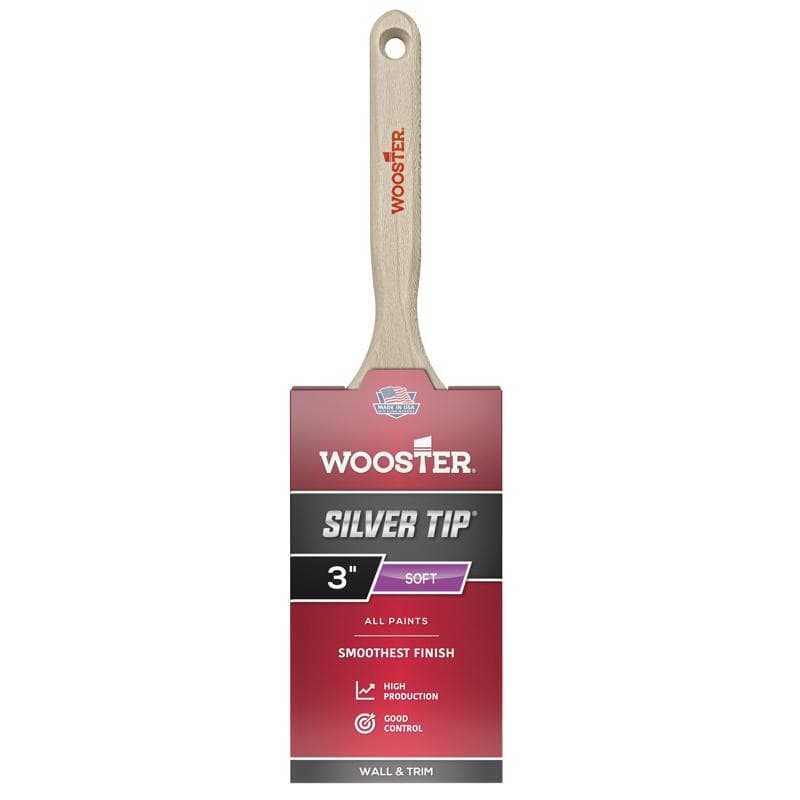 Wooster Silver Tip Flat Sash Brush, 3in