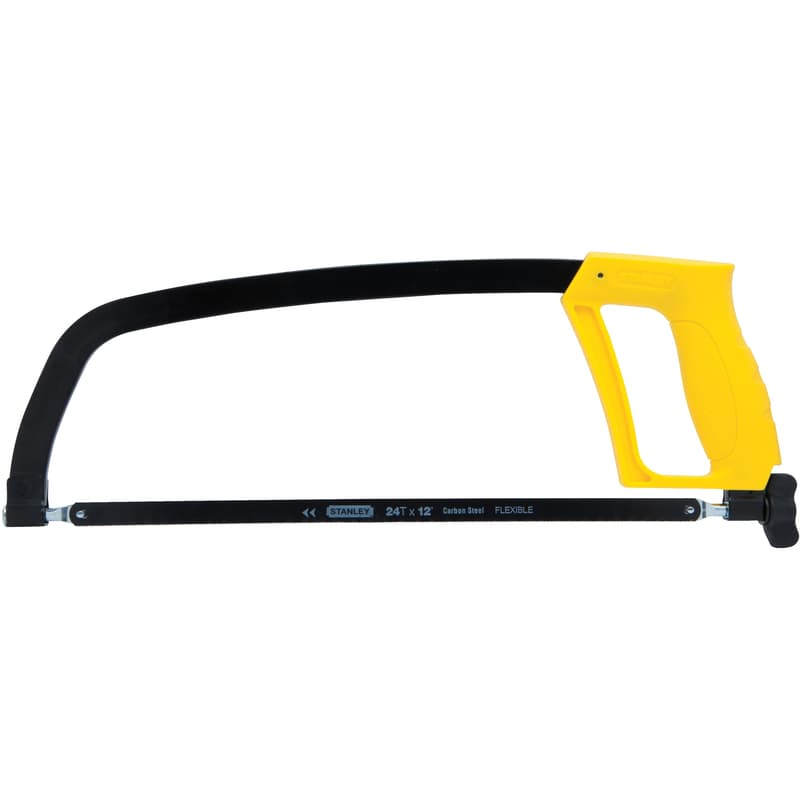 Stanley Solid Frame Hacksaw, 12in