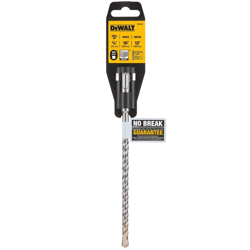 DeWalt SDS-Plus Hammer Bit, 3/8in x 10in x 12in