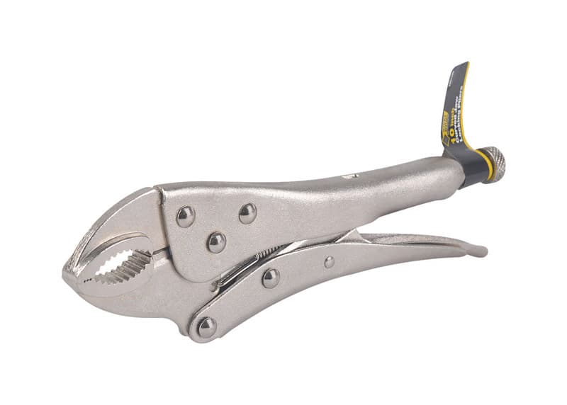Curved Jaw Locking Pliers, 10in
