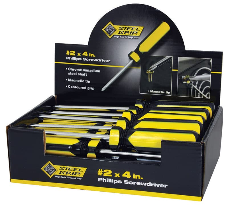 Screwdriver Phillips #2x4in