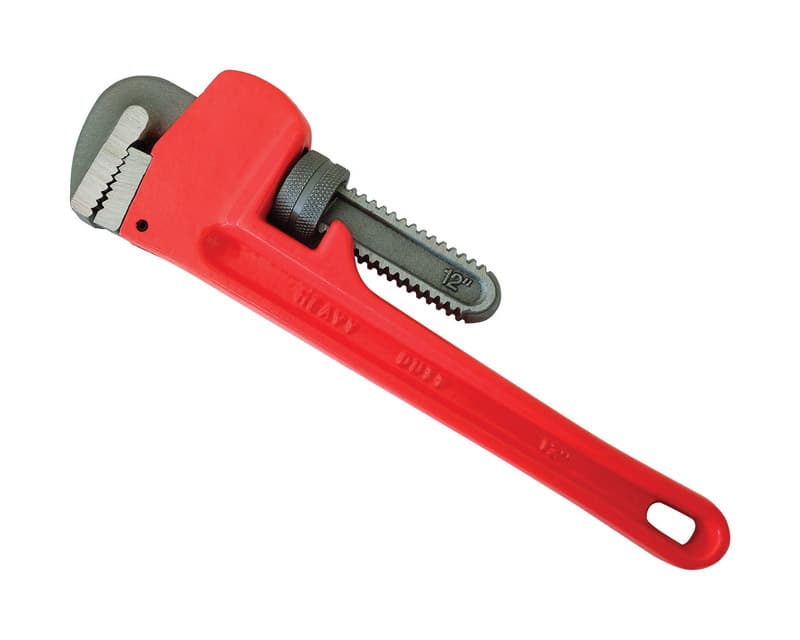 Heavy Duty Pipe Wrench, 12in