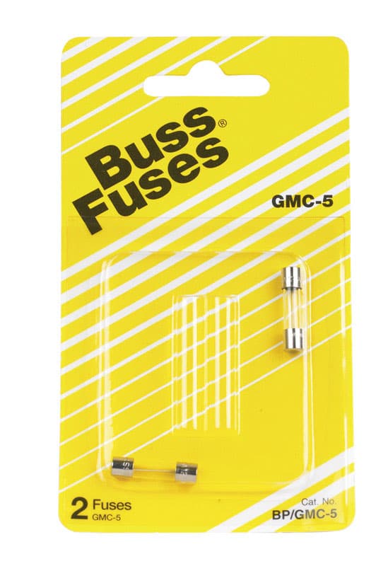 Bussmann Electronic Time Delay Fuse, 5A, 2-Card