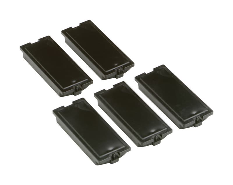 Breaker Panel Filler Plate, 1in, 5-Bag