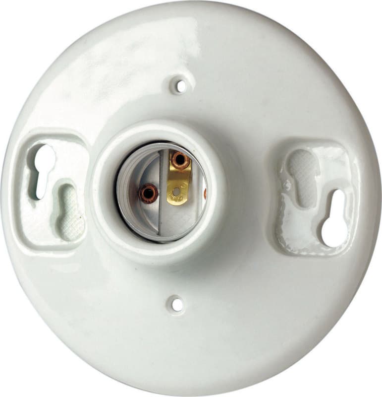 Leviton Keyless Porcelain Lampholder, 660W