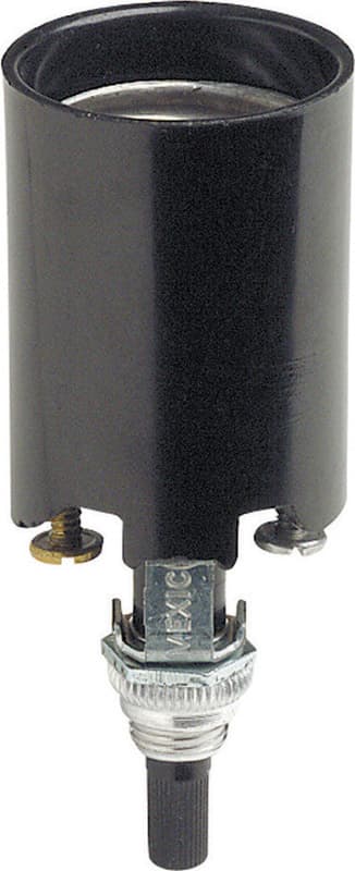 Leviton Bottom Turn Knob Lamp Socket, 660W