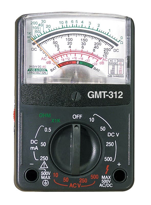 Gardner Bender Analog Multimeter, 5-Function