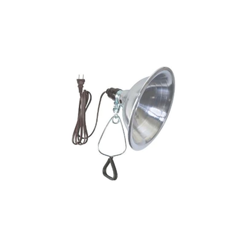Woods Clamp Lamp with 8.5in Reflector, 150W