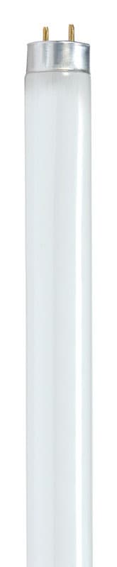 Satco Fluorescent Tube F32T8 3000K Warm White, 48in