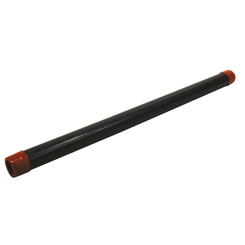 Black Steel Pipe, Threaded Both Ends 1in x 18in