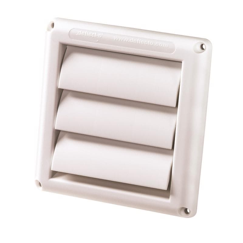 Dryer Vent Hood 4in x 6in White