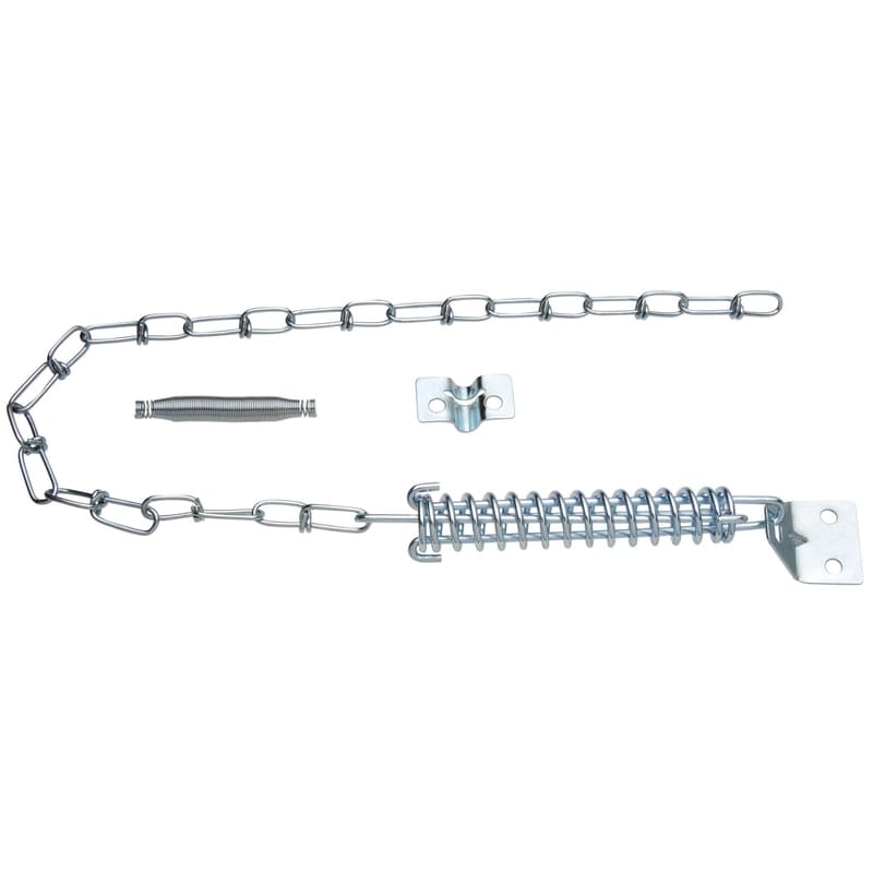 National Hardware Door Stop, Zinc Plated