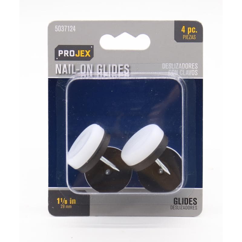 Nylon Chair Glides 1-1/8in