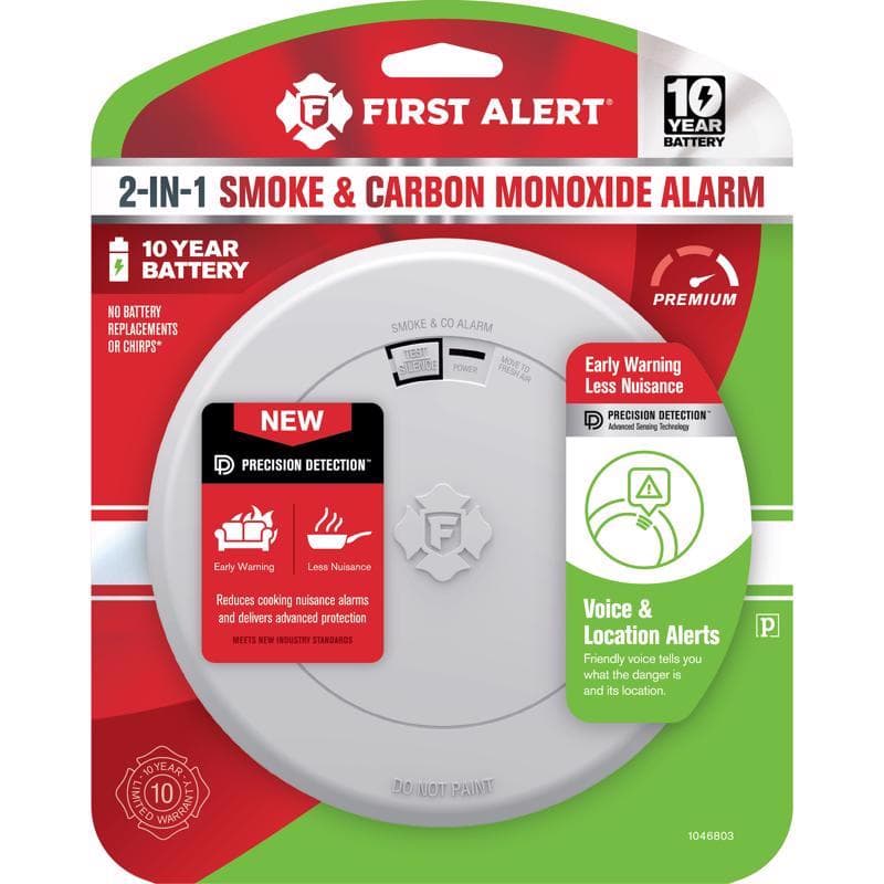 First Alert Smoke and Carbon Monoxide Alarm with Voice