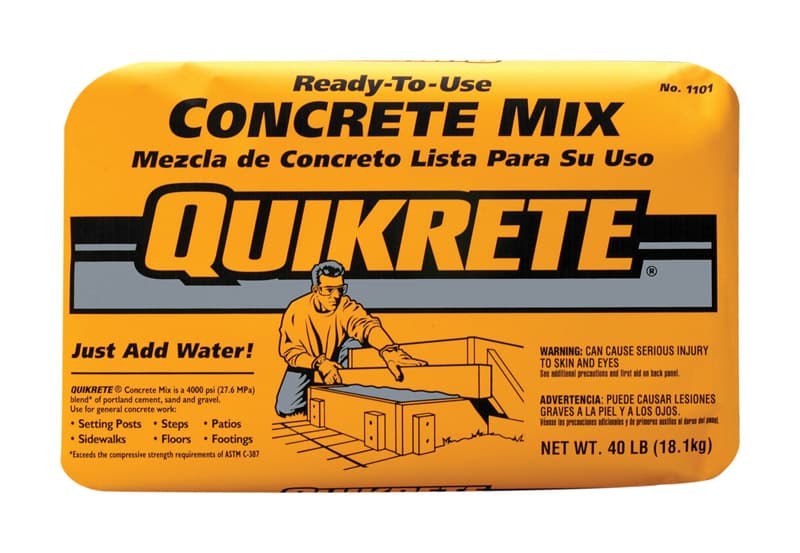 Quikrete Concrete Mix, 40lb Bag