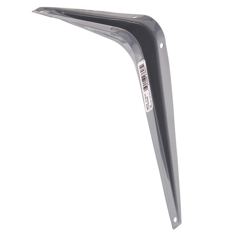 Shelf Bracket, 6in x 8in, Gray