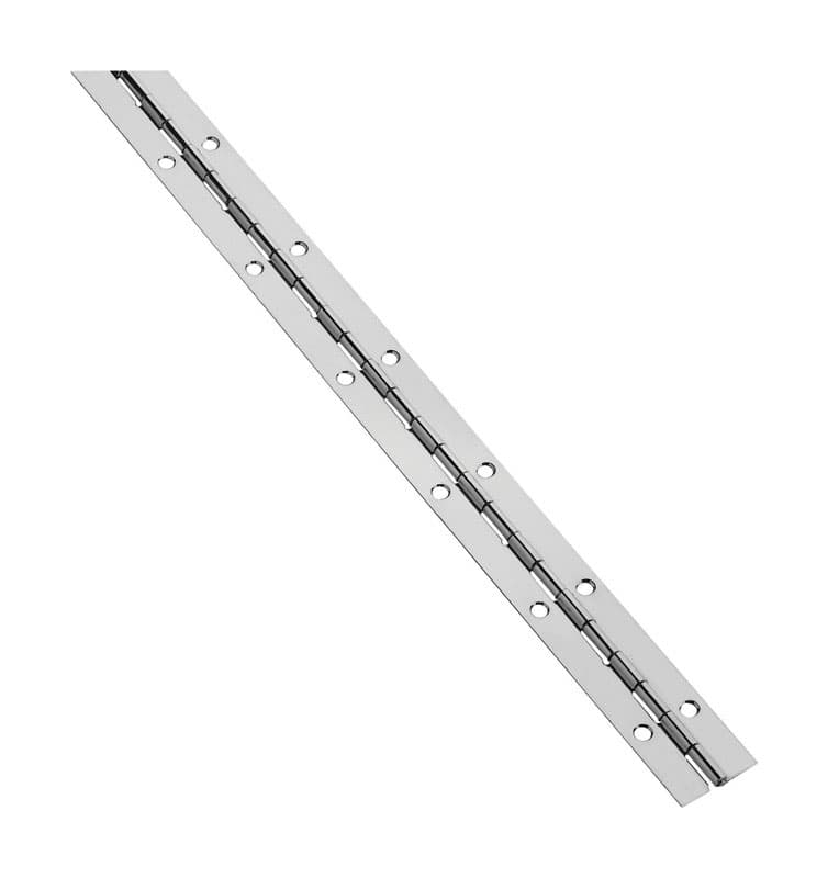 Continuous Hinge, Nickel, 1-1/16in x 48in