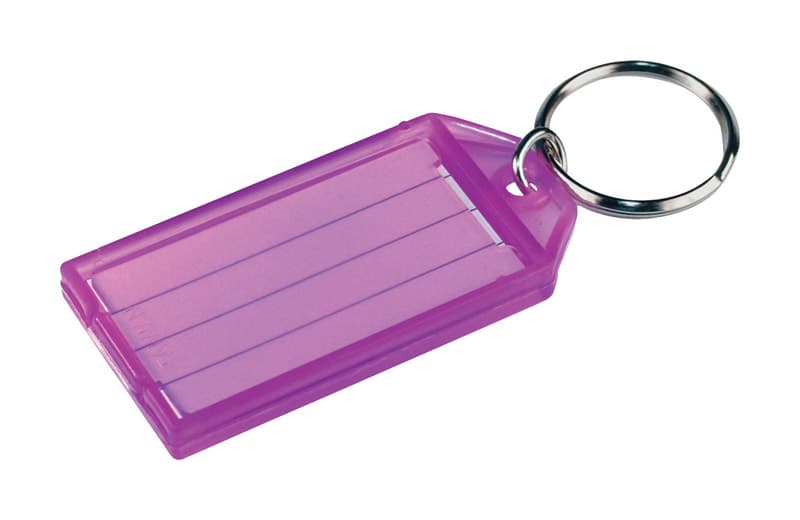 Key Ring ID Tags, 2-Pack