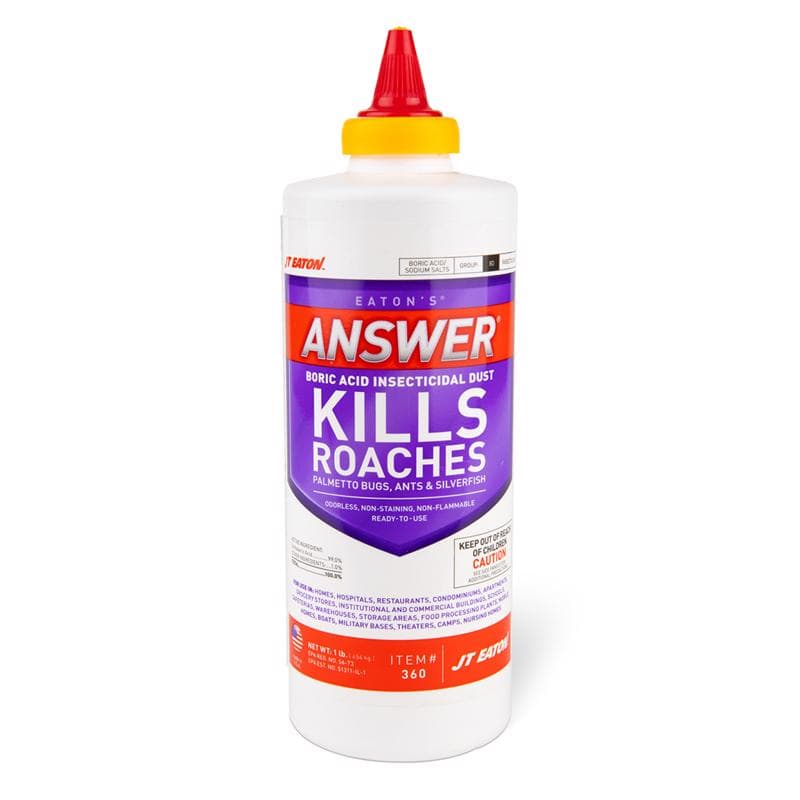 Answer Boric Acid Roach Powder, 16oz