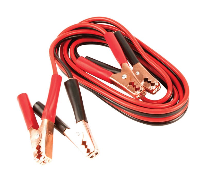 Jumper Cables, 10 Gauge, 12ft