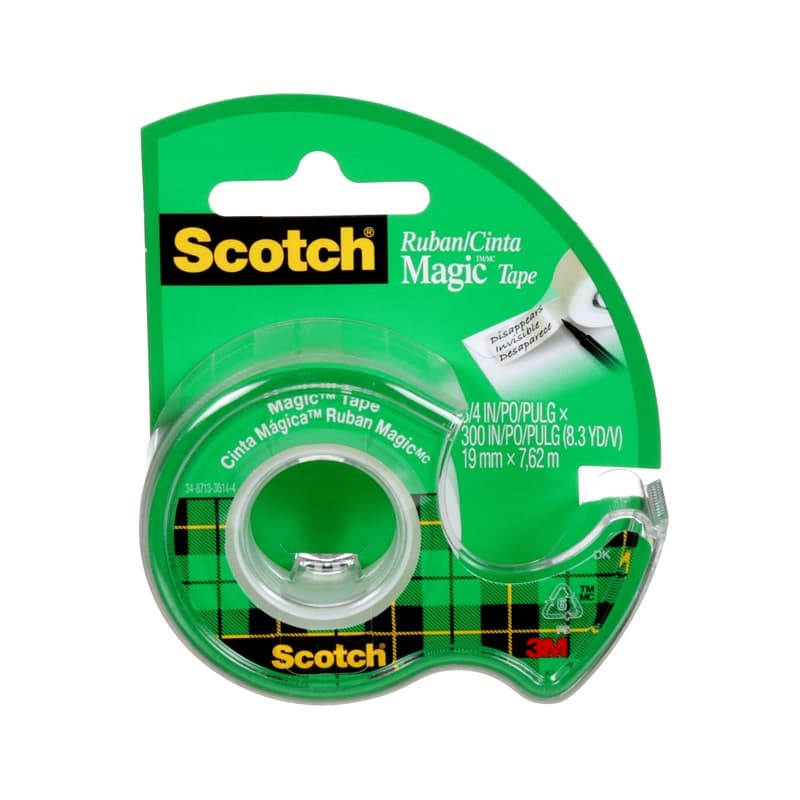 Scotch Magic Tape, 3/4in x 300in