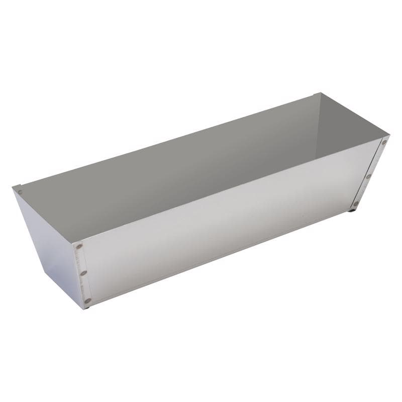 Stainless mud pan