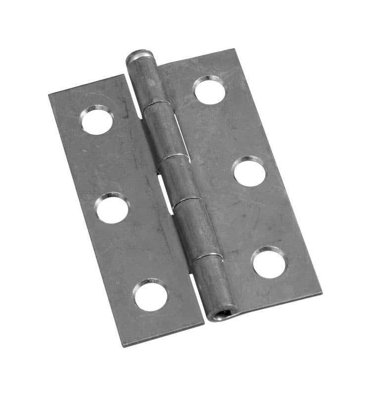 Removable Pin Hinge, Zinc, 2-1/2in (National N141-945)